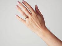 Edwardian 18ct Gold, Diamond ​& Ruby Crossover Ring