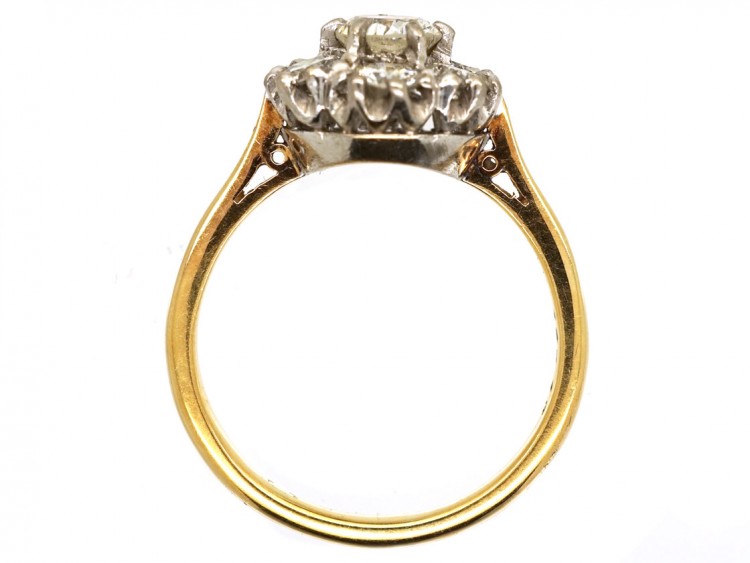 18ct Gold Diamond Cluster Ring