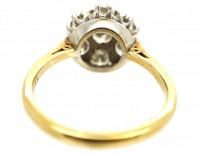 18ct Gold Diamond Cluster Ring
