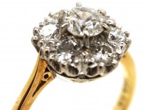 18ct Gold Diamond Cluster Ring