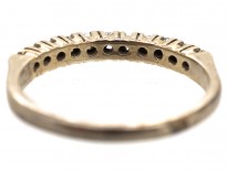 18ct White Gold & Diamond Half Eternity Ring