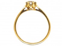 18ct Gold & Diamond Solitaire Ring