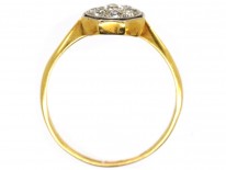 Art Deco 18ct Gold & Platinum, Octagonal Diamond Ring