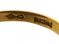 Edwardian 18ct Gold Diamond Cluster Ring