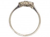 18ct White Gold & Diamond Cluster Ring