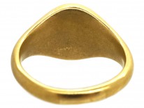 Victorian 18ct Gold Signet Ring of a Unicorn