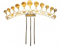 Victorian Silver Gilt & Turquoise Tiara