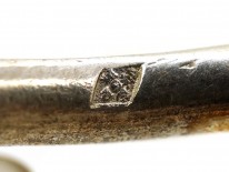 French Silver Curb Link Bracelet from the 1970s