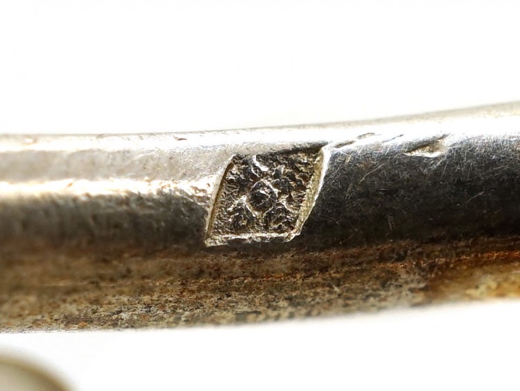 French Silver Curb Link Bracelet from the 1970s