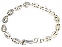 Silver & Marcasite Art Deco Bracelet
