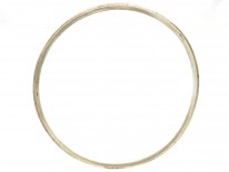 Art Deco Silver & Niello Bangle