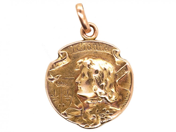 Joan of Arc Pendant