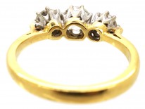 18ct Gold Three Stone Diamond Ring