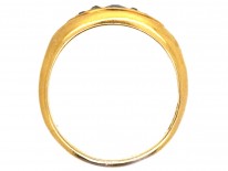 Edwardian 18ct Gold, Sapphire & Diamond Ring