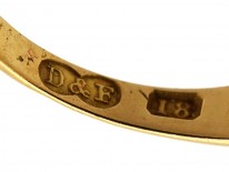 Edwardian 18ct Gold, Sapphire & Diamond Ring