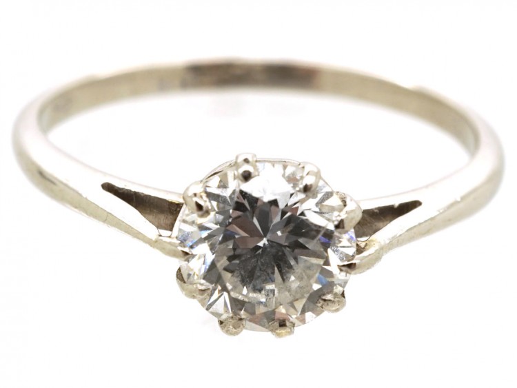 Platinum & Diamond Solitaire Ring