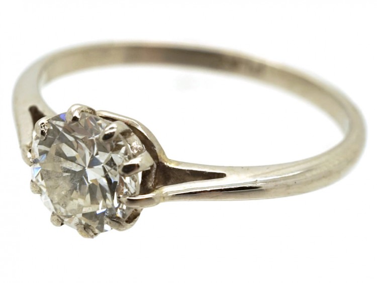 Platinum & Diamond Solitaire Ring