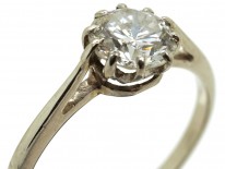 Platinum & Diamond Solitaire Ring
