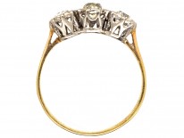 18ct Gold & Diamond Three Stone Ring