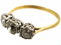 18ct Gold & Diamond Three Stone Ring