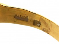 Art Nouveau Gold & Diamond Ring