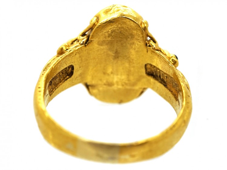24ct Gold & Jadeite Ring