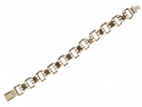 Silver Art Deco Bracelet by Kollmar & Jourdan
