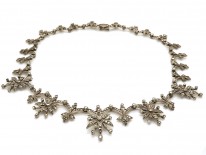 Silver & Marcasite Necklace