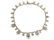 Silver & Marcasite Necklace