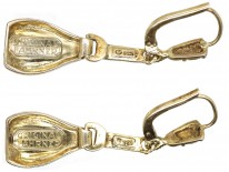 Theodor Fahrner Silver & Marcasite Drop Earrings