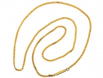 Edwardian 15ct Gold Chain