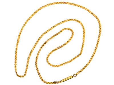 Edwardian 15ct Gold Chain