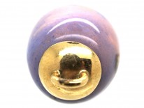 Edwardian Enamel Egg Pendant of a Lady in a Landscape