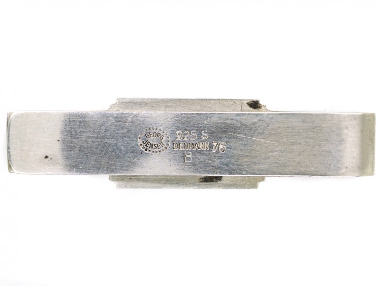 Georg Jensen Silver Tie Clip