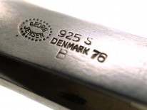 Georg Jensen Silver Tie Clip