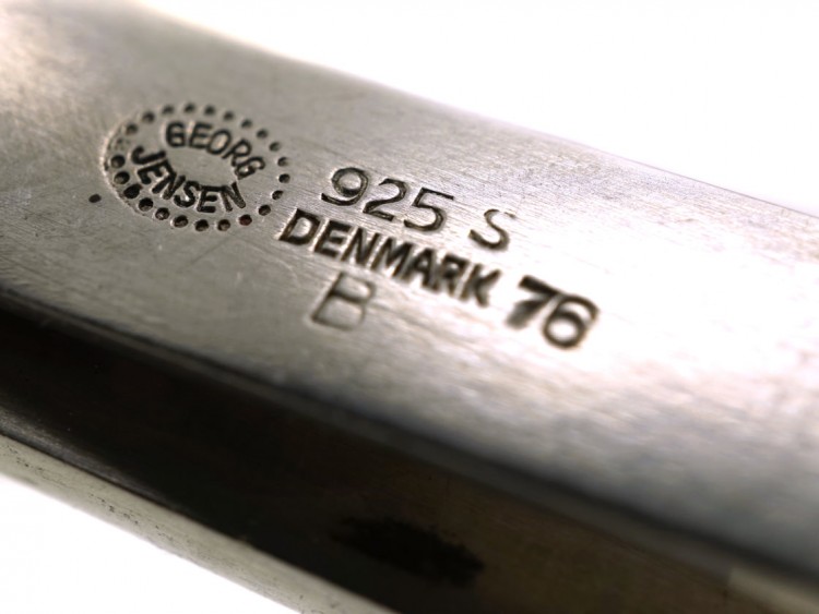 Georg Jensen Silver Tie Clip