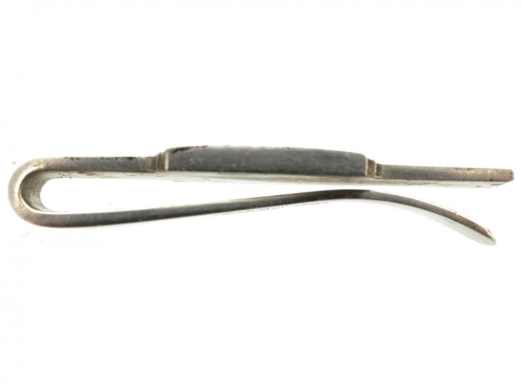 Georg Jensen Silver Tie Clip