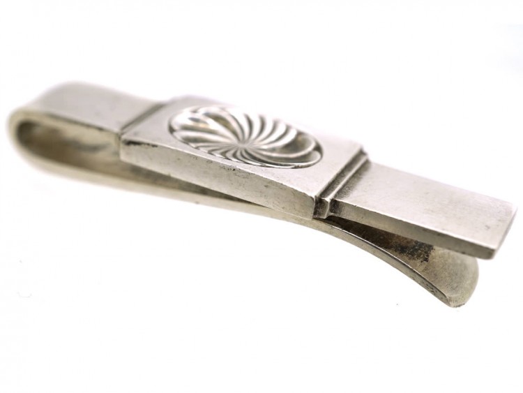 Georg Jensen Silver Tie Clip