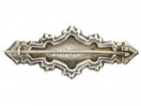 Edwardian Silver & Gold Overlay Forget Me Not Brooch