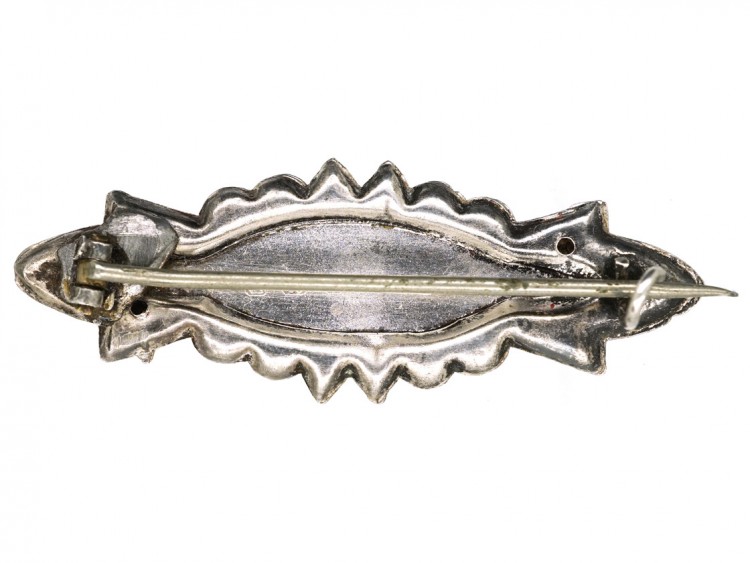 Edwardian Silver Name Brooch Dorothy