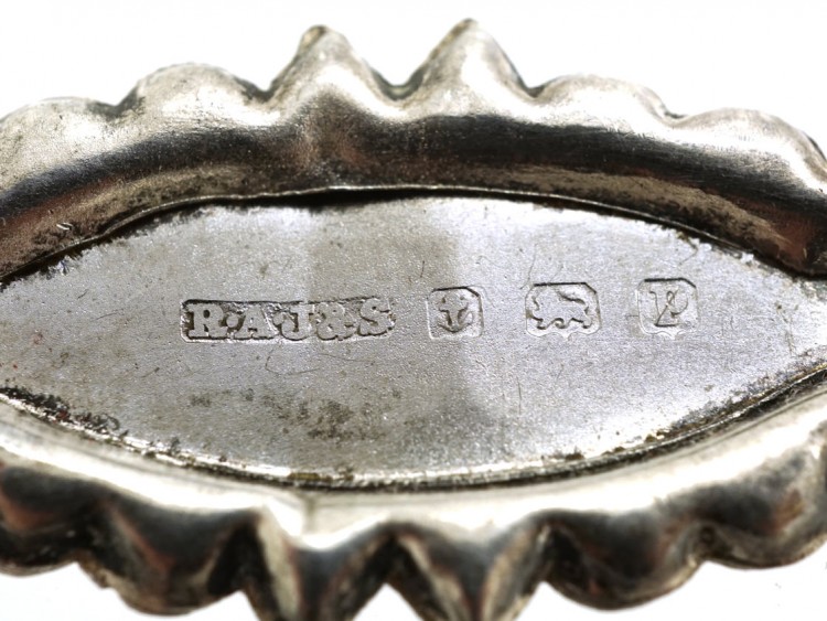 Edwardian Silver Name Brooch Dorothy