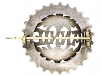 Victorian Silver Name Brooch Annie