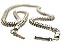 Victorian Silver Snake Chain