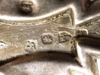 Edwardian Silver Name Brooch Minnie
