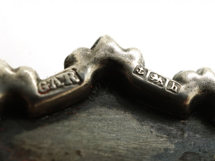 Edwardian Silver & Gold Overlay Name Brooch Mother