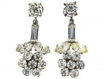 Norman Hartnell Paste Earrings