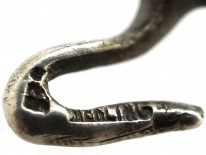 Small Silver & Paste Lizard Brooch