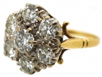 18ct Gold Diamond Cluster Ring