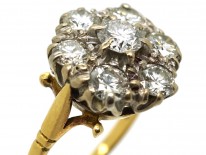 18ct Gold Diamond Cluster Ring