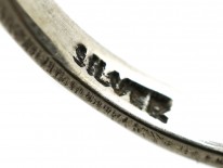 Silver, Marcasite & Tiger's Eye Oval Ring
